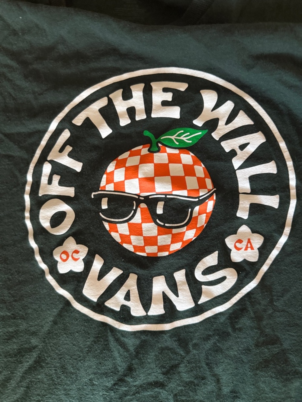 Vans “Off The Wall” Graphic Tee XL 🍊 Orange Logo Streetwear Skater Style